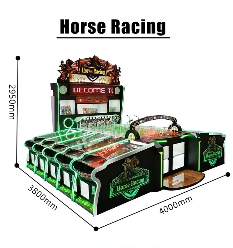 Hot Selling Horse Racing Ride Coin Operated Game Machine