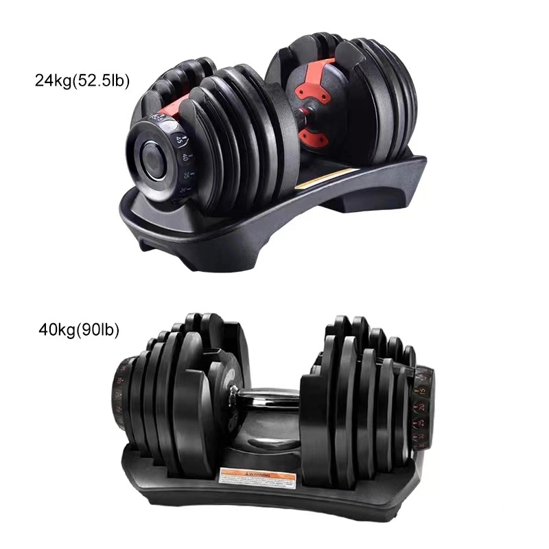 Portable Dumbbell Barbell Set New Hot Sale Cheap 24kg 40kg Home Gym Equipment Dumbbell Set