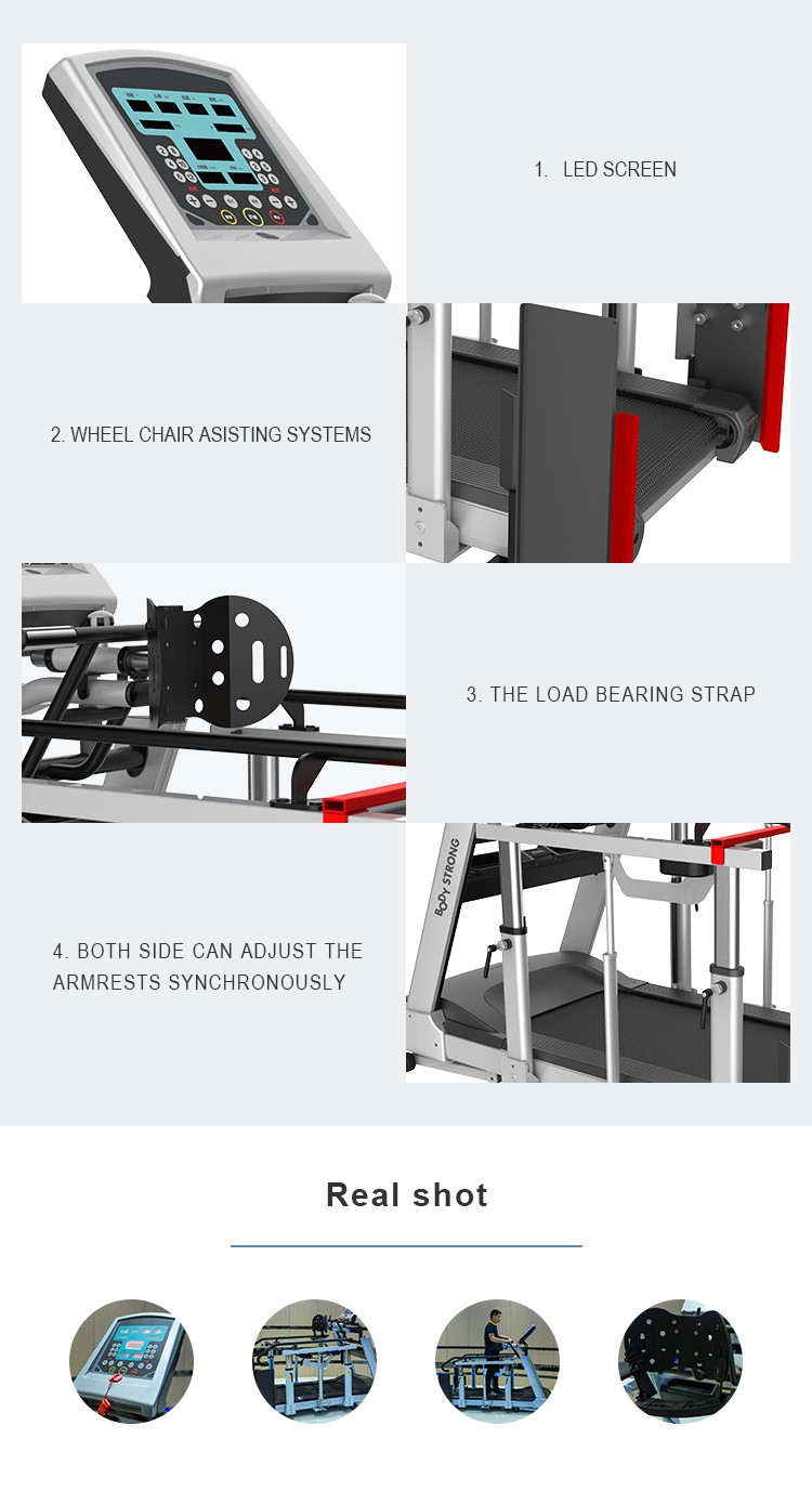 0.3km/H-10km/H Speed New Product Multifunctional Treadmill Rehabilitation Training Treadmill Home