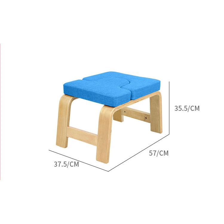 Multi-Function Bench Wooden Headstand Invert Yoga Stool