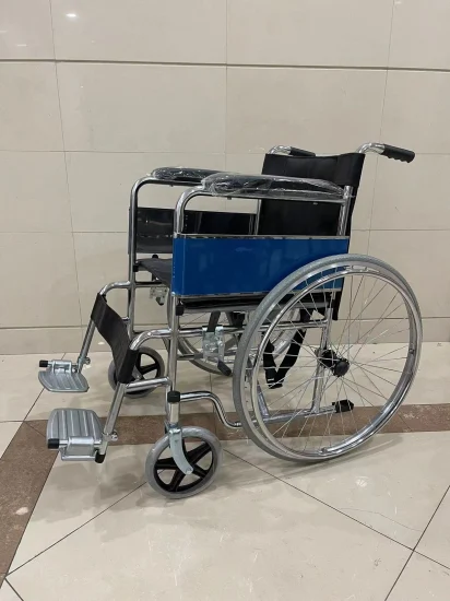 Manual Folding Rehabilitation Equipment Medical Supply Manufacturers of Manual Standing Wheelchair