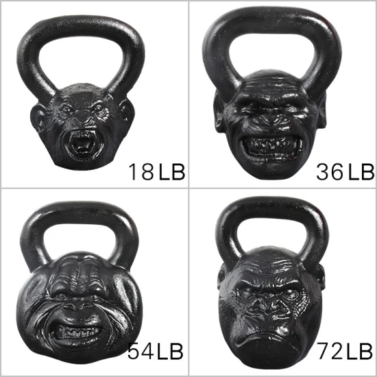 Hot Sale Weight Lifting Kettlebell Home Gym Equipment Monkey Head Kettlebell