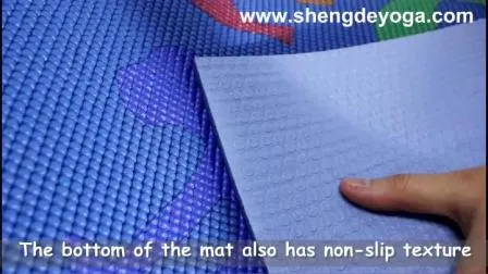 High Quality Custom Print Waterproof PVC Yoga Mat Gym Equipment