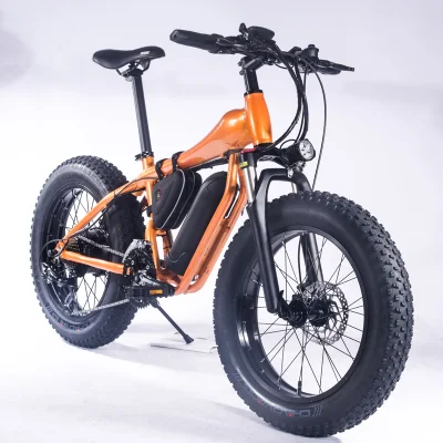 45kph (Pedal+ accelerator) 45kph Motorcycles Fat Folding Battery Bike Electric 500W E Bicycle