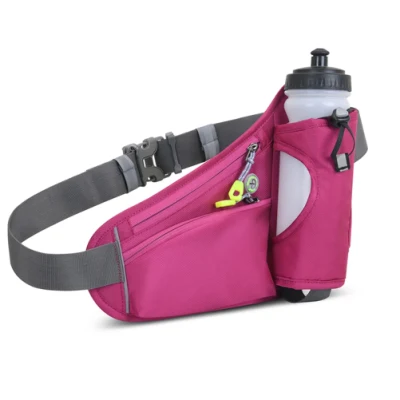 Custom Logo Running Waist Bags Water Bottle Holder Outdoor Camping Hiking Fitness Men Women Bicycle Cycling Belt Sports Fanny Packs Travel Bag