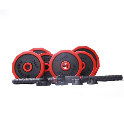 Workout Equipment Basics Adjustable Barbell Lifting Dumbbells Weight Set