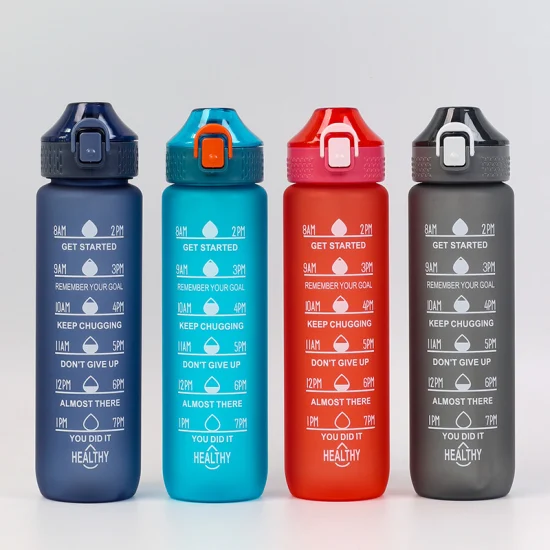 Sports Outdoor Water Cup Wholesale Space Cup Liquid Water Bottle Gym OPP Bag Transparent Fitness Plastic Camping PC Classic