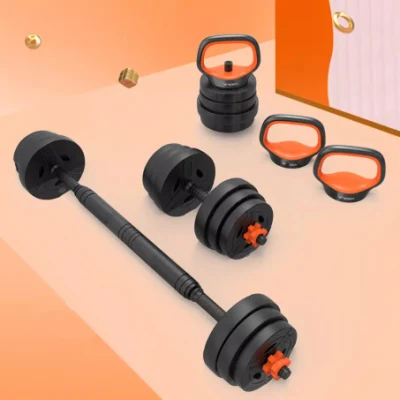 Multifunctional 6-in-1 Adjustable Barbell and Dumbbell Set