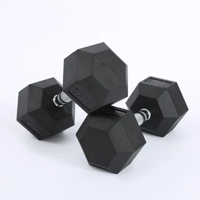 Manufacture Hexagonal Round Dumbbel Weights Adjustable Dumbbell Fitness Equipment