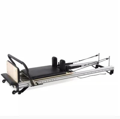 PRO Yoga Aluminium Alloy Pilates Reformer Flat Bed Pilates Equipment Yoga Studio