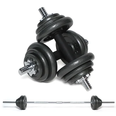 in Stock Ship From EU Warehouse Fitness Free Weights Barbell Dumbbells 24kg 32kg 40kg Gym Equipment Adjustable Dumbbell Set